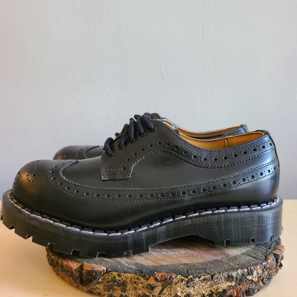 Grinders Shoes Vintage Genuine Grinders Wingtips Shoes Leather